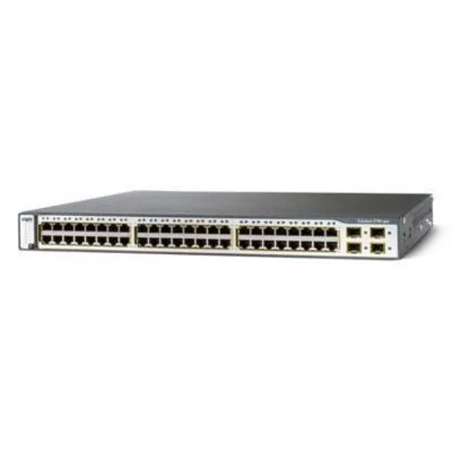 Коммутатор Cisco Catalyst WS-C3750G-48TS-S (некондиция, один порт не работает на скорости 1000Mb/s)